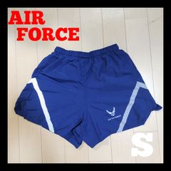 US エアフォーストレーニングショーツ　AIR FORCE  紺　S　ショーパン