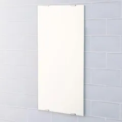新品 [かがみどっとねっと] 鏡 浴室 交換用 ミラー 300×600 mm 防湿 縁裏全面 厚み 5mm M5 糸面取り デラックスミラー ガラス 日本製 AGC 旭硝子 ユニットバス トイレ お風呂 浴室鏡 洗面鏡 交換