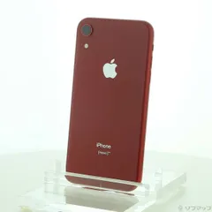 〔中古品〕 iPhoneXR 64GB プロダクトレッド MT062J／A SIMフリー【295】