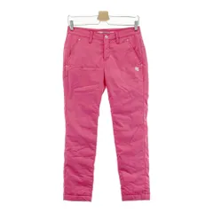 サイズ：0 PEARLY GATES パーリーゲイツ  ロゴ刺繍入り 中綿パンツ  ピンク系 [240101512556] ゴルフウェア レディース ストスト