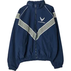 古着 00年代 米軍実品 U.S.AIR FORCE SKILCRAFT PTU トレーニングジャケット ナイロンジャケット USA製 SMALL/REGULAR/eaa586341