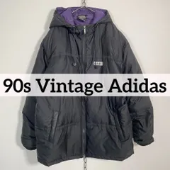 90s Vintage ヴィンテージ adidas アディダス ダウンジャケット ブラック Lサイズ