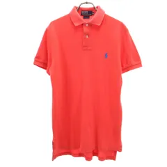 Polo by Ralph Lauren ポロバイラルフローレン 半袖 カスタムフィット ポロシャツ M レッド系 メンズ 古着