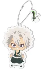 【中古】食玩 キーホルダー 6.不死川実弥 「鬼滅の刃 全員集中!みつめてアクリルチャーム2」