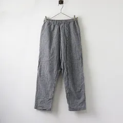 サマンサモスモス Samansa Mos2 SM2 アソートテーパードパンツ F/ブラック ギンガムチェック  ロング【2400014420630】