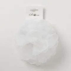 ☆ ホワイト ☆ フリー ☆ ローズビーンヘアゴム フラワー ヘアゴム キッズ ヘア ゴム 髪飾り 子供 子ども 子供用 女の子 卒園式 入学式 卒業式 ピアノ発表会 おしゃれ かわいい 結婚式 パーティー ローズ 花 フォーマル ヘアアレンジ