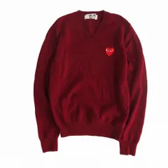 2025年最新】play comme des garcons vネックセーターの人気