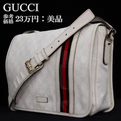 本物 送料無料 グッチ ショルダーバッグ クロスボディバッグ メッセンジャーバッグ メンズ レディース シェリーライン 白 ホワイト 黒 ブラック 赤 レッド 珍しい 肩掛け 斜め掛け 総柄 ストライプ GGロゴ マーク 綺麗 おしゃれ 鞄 バック A853