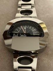 値下げ 稼働★インビクタ INVICTA デイト メンズ QZ 腕時計 電池新品 稼働☆インビクタ INVICTA デイト ブラック文字盤 メンズ QZ