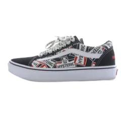 ヒステリックグラマー HYSTERIC GLAMOUR VANS OLD SKOOL SEE NO EVIL スニーカー 総柄 26cm 黒 白のサムネイル