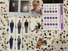 BTS DECO KIT トレカ・ステッカー　ホソクセット