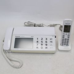 591)Panasonic KX-PD702DL ホワイト 子機付き電話機