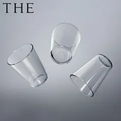 THE UNBREAKABLE GLASS CLEAR SHORT 240ml ザ・アンブレーカブルグラス クリア ショートサイズ L-12 中川政七商店 ミニマル シンプル ていねいなくらし