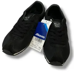 箱付き 新品 タグ付き 未使用 MIZUNO ミズノ スポーツカジュアル スニーカー NO D1GF211312  MLC-00 23.5cm  ブラック 黒 メッシュ カジュアル レディース ゴーゴー古着マルイ草加店 鴻371H