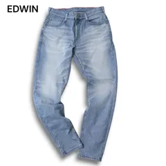 EDWIN エドウィン JMH22 ジャージーズ★ 通年 USED加工 ストレッチ テーパード デニム パンツ ジーンズ Sz.M メンズ 日本製