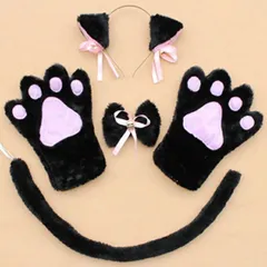 【タイプ1対応】サンタコス 猫耳 カチューシャ猫 コスプレ 可愛い 大人用 子供用 ハロウィン 衣装 仮装 コスプレ セクシー ネコミミ ねこみ