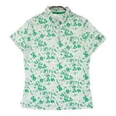 サイズ：XL ADIDAS GOLF アディダスゴルフ  半袖 ポロシャツ シアサッカー 総柄 ホワイト系 [240101276792]# ゴルフウェア レディース ストスト