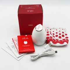 ReFa RED 美顔器 レッド 充電ケーブル付き - メルカリ