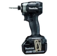 マキタ TD173DRGXB 黒 2023年最新モデル 充電式インパクトドライバ (18V 6.0Ah BL1860B バッテリ 2個・充電器 DC18RF・ケース付)