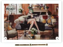 【中古】アクリルスタンド・アクリルパネル リットリオ カラブリア・アウレア アクリルキャラクタープレート 「アズールレーン リットリオ カラブリア・アウレア 1/7 PVC製塗装済み完成品」 あみあみ購入特典