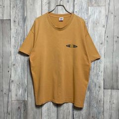 00s Piko Tシャツ オレンジ ロゴ刺繍 Y2K メンズ 半袖カットソー 