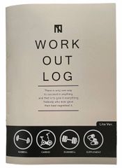 92日横) (ライト版：BEIGE LOG WORKOUT トレーニングノート 筋トレ専用 山本義徳氏監修