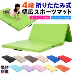 ☆カラフルエクササイズマット☆体操・トレーニング・ヨガ 防音にも