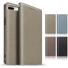 【人気商品】手帳型 iPhone7Plus ケース 高級牛本革 アイフォン7プラス ケース スマホケース アイフォン8プラス 携帯カバー 手帳型カバー本革 iPhone8plus 財布型レザー マグネット式 スタンド機能 ストラップ付き TENSIK カードポ