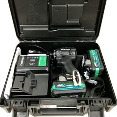 未使用 HiKOKI ハイコーキ コードレスインパクトドライバ WH36DC(2XPBSZ) ストロングブラック フルセット マルチボルト 36V △ DW3233