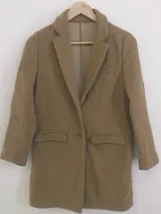 ◇ JOURNAL STANDARD relume 長袖 チェスター コート サイズS キャメル ブラウン系 レディース P  【1301070002604】