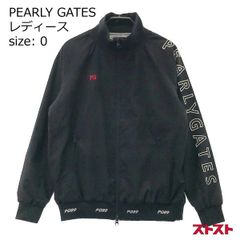 美品✨ パーリーゲイツ ジャケット ロゴプリント ジップアップ