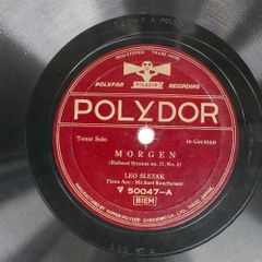 国内盤 レオ/RICHARD:MORGEN/POLYDOR 50047 SP