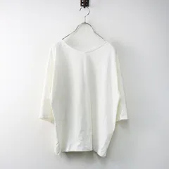 美品 2025SS 今季 スタジオクリップ studio CLIP  USAコットンWFベーシック Tシャツ L/ホワイト トップス プルオーバー 【2400014515220】