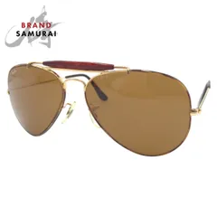 美品 Ray-Ban レイバン ヴィンテージ B&L ボシュロム アビエーター ゴールド ブラウン メタル サングラス 男女兼用 メンズ 500660【中古】