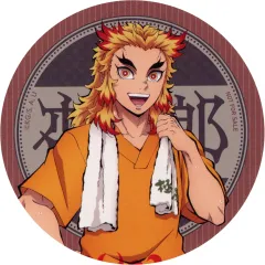 【中古】コースター 煉獄杏寿郎 オリジナルコースター Bグループ 「鬼滅の刃×極楽湯・RAKU SPA 第四弾 ととのえ!みんなで極楽な休日」 コラボメニュー注文特典