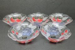 【美品】NS-NARUMI GLASS COLLECTION　ガラスボウル　5客