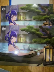 原神 雷電将軍 pc ラウンジ ポスター