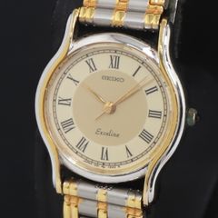 【電池交換済】SEIKO Exceline レディース腕時計 7320-0410 希少】SEIKO Exceline 7320-0410 1988年 新品電池 - メルカリ