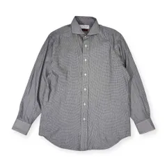 カシミヤ混 Makers Shirt 鎌倉 225 Liberty メーカーズシャツ 千鳥柄 長袖シャツ ドレスシャツ 40-82 /メンズ