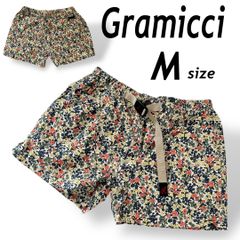 Gramicci グラミチ レディース ショートパンツ M ハーフパンツ クライミング 花柄 GLP-15S001 アウトドア マルチカラー系 (E033)★