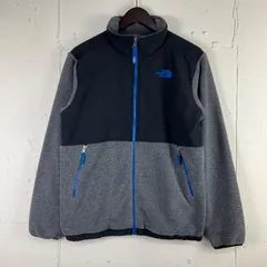 THE NORTH FACE ノースフェイス デナリ フリースジャケット アウトドア ジャケット メンズL相当 古着 グレー ボーイズ企画XL【f231205005】