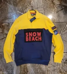 新品未使用　ポロラルフローレン　スノービーチフーデッドラグビー　ラガーシャツ　Ｓ Polo Ralph Lauren 