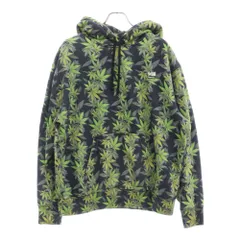 SUPREME (シュプリーム) 23AW ×THE NORTH FACE Leaf Hooded P/O Sweat Shirt ザノースフェイス リーフプリント フーデッド スウェット プルオーバーパーカー NT52301I