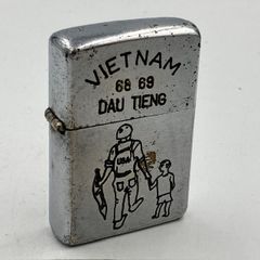 ジッポー ZIPPO ベトナムジッポー 1969年 人気の絵柄 兵士と子供