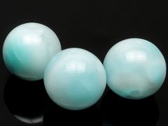 特大 アイスラリマー 樽型 ビーズ - メルカリ