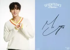 【中古】コレクションカード(男性) 087[ホログラム仕様]：SEVENTEEN/MINGYU(ミンギュ)/「2022 SEVENTEEN’s HOME」ランダムフォトカード
