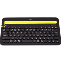 ロジクール ワイヤレスキーボード K480BK Bluetooth キーボード ワイヤレス 無線 Windows Mac iOS Android Chrome K480 ブラック