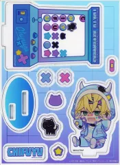 【中古】アクリルスタンド・アクリルパネル 松野千冬 アクリルジオラマ 「まるくじ 東京リベンジャーズ でびデコパーカーシリーズ」 大吉04