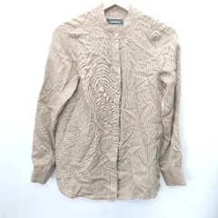 ◇ green label relaxing UNITED ARROWS 長袖 シャツ サイズ表記なし ブラウン メンズ E  【1407180036352】