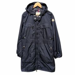 MONCLER モンクレール GAITE ゲイト ロング スプリングコート ナイロン ジャケット サイズ1 ネイビー 49102/50/68352